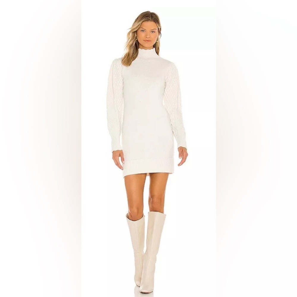 Steve Madden “break my stride” sweater dress in oatmeal